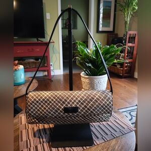 DKNY NYC Small Black and White Checkered Women's Bag